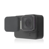 Set Soft Silicone Rubber Frame Protective Case + Lens Cap + Adjustable Wrist Strap For Gopro Hero 5 6 7 Black Camera Accessory