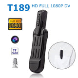 T189 mini Camcorder HD 1080P DVR Pen Camera Long Standby Motion Detection Video Voice Recorder Pocket Cop Sport Cam pk sq11 sq13