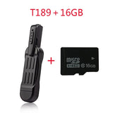 T189 mini Camcorder HD 1080P DVR Pen Camera Long Standby Motion Detection Video Voice Recorder Pocket Cop Sport Cam pk sq11 sq13