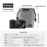 DSLR Camera Bag Lens Case For Nikon Canon Sony Olympus Fuji Lycra Lens Bag Photo Photographic Bag For Camera