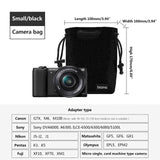 DSLR Camera Bag Lens Case For Nikon Canon Sony Olympus Fuji Lycra Lens Bag Photo Photographic Bag For Camera