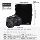 DSLR Camera Bag Lens Case For Nikon Canon Sony Olympus Fuji Lycra Lens Bag Photo Photographic Bag For Camera