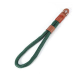 Foleto Camera Strap Leather Wrist Nylon Rope Camera Hand Wrist Strap Band Lanyard for Leica Canon Nikon Sony SLR Camera Belt