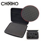 Camera Bag Case DIY Travel Storage Collection Foam Portable shockproof For Gopro Hero 8 7 Xiaomi Yi Dji Osmo Pocket Accessories