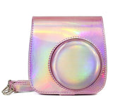 Besegad PU Leather Camera Protective Bag Holder Pouch Case for Fuji Fujifilm Instax Mini 8 8+ 9 Instant Cameras Kit Accessories