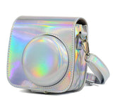 Besegad PU Leather Camera Protective Bag Holder Pouch Case for Fuji Fujifilm Instax Mini 8 8+ 9 Instant Cameras Kit Accessories