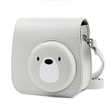 Mini Camera Leather For fujifilm instax mini 9 camera bag PU for Instax  Mini 8 bag Instant Film Cameras case Mini 8+ Cameras