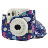 Mini Camera Leather For fujifilm instax mini 9 camera bag PU for Instax  Mini 8 bag Instant Film Cameras case Mini 8+ Cameras