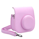 Mini Camera Leather For fujifilm instax mini 9 camera bag PU for Instax  Mini 8 bag Instant Film Cameras case Mini 8+ Cameras