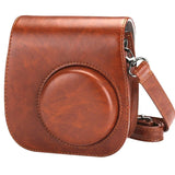 Mini Camera Leather For fujifilm instax mini 9 camera bag PU for Instax  Mini 8 bag Instant Film Cameras case Mini 8+ Cameras