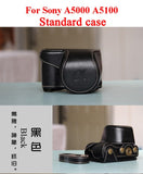 High quality Vintage PU leather Camera Bag Case Cover Pouch for Sony A5000 A5100 A6000 A6100 A6300 A6400 Nex6 Camera