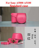 High quality Vintage PU leather Camera Bag Case Cover Pouch for Sony A5000 A5100 A6000 A6100 A6300 A6400 Nex6 Camera