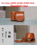 High quality Vintage PU leather Camera Bag Case Cover Pouch for Sony A5000 A5100 A6000 A6100 A6300 A6400 Nex6 Camera