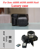 High quality Vintage PU leather Camera Bag Case Cover Pouch for Sony A5000 A5100 A6000 A6100 A6300 A6400 Nex6 Camera