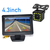 Car Monitor 4.3 or 5 inch TFT LCD Rear View Camer IR Universal Mirror Parking Assistance for Chevrolet:Cruze/Epica/Aveo/Malibu
