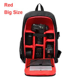 Waterproof DSLR Backpack Video Digital DSLR Camera Bag Multi-functional Outdoor Camera Photo Bag Case for Nikon Canon DSLR Lens