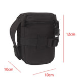 For DSLR Nikon Canon Sony Lenses High Quality Black Waterproof Padded Protector Camera Lens Bag Case Pouch Size S M L
