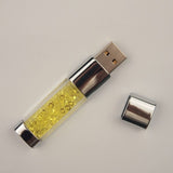 Crystal LED light Pen drive 128MB 4GB 8GB 16GB 32GB gadget USB pendrive 64GB Custom USB Flash Drive usb2.0 PenDrive memory Stick