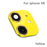 Fake Camera Lens Sticker Seconds For iPhone Phone Upgrade Screen Protector for iPhone X / XS Max Change to iPhone 11 pro Max