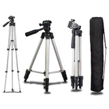 Newest Universal Professional Portable Aluminum Camera Tripod Stand Holder Bag for Canon Nikon Sony Panasonic Camera Tripods