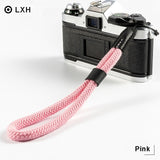 LXH Polyester Cotton Digital Camera Wrist strap Hand Grip for Fujifilm Canon Nikon Sony Polaroid Pentax Panasonic Camera Strap