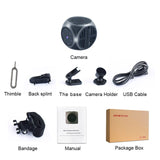 lnzee MD21-A Mini Camera HD 1080P Micro Cam Digital Magnetic Body Motion Detection Snapshot Loop Recording Camcorder indoor Cam