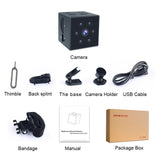 lnzee MD21-A Mini Camera HD 1080P Micro Cam Digital Magnetic Body Motion Detection Snapshot Loop Recording Camcorder indoor Cam