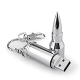 USB stick High quality metal pen drive 4GB 8GB 16GB 32GB 64GB bullet memory stick Personalized gift mini usb flash drive 128GB