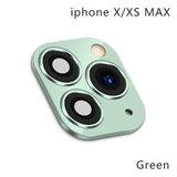 Fake Camera Lens Sticker Seconds For iPhone Phone Upgrade Screen Protector for iPhone X / XS Max Change to iPhone 11 pro Max