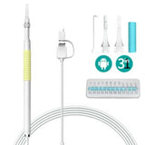 In Ear Cleaning Endoscope USB  Visual Ear Spoon 5.5mm 0.3MP Mini Camera Android PC Ear pick Otoscope Borescope Tool Health Care