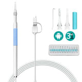 In Ear Cleaning Endoscope USB  Visual Ear Spoon 5.5mm 0.3MP Mini Camera Android PC Ear pick Otoscope Borescope Tool Health Care