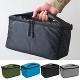 Besegad Portable Camera Insert Padded Bag Case Pouch Holder Shockproof with Dividing Partition for DSLR Sony Canon Nikon Pentax
