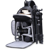 CADeN Camera bag Photo Sling Bag Shoulder Cross Digital Case Waterproof Rain Cover DSLR Men Women Bag for Canon Nikon Sony SLR