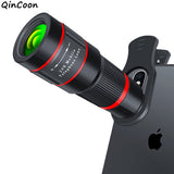 20X Zoom Telephoto Lens HD Monocular Telescope Phone Camera Lens for iPhone 11 Xs Max XR X 8 7 Plus Android Smartphone Mobile