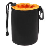 1Pcs Camera Lens Pouch Bag Neoprene Waterproof Soft Video Camera Lens Pouch Bag Case Full Size S M L XL Camera Lens Protector