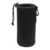 1Pcs Camera Lens Pouch Bag Neoprene Waterproof Soft Video Camera Lens Pouch Bag Case Full Size S M L XL Camera Lens Protector