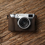 MrStone Fuji X100V camera protective leather case half-set cowhide leather protective case