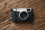 MrStone Fuji X100V camera protective leather case half-set cowhide leather protective case