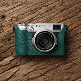MrStone Fuji X100V camera protective leather case half-set cowhide leather protective case