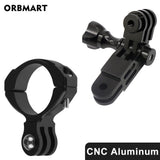 Aluminum Motorcycle Bike Adjustable Handlebar Holder Mount Adapter for GoPro Hero Yi 4k SJCAM Action Camera Accessories