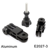 Aluminum Motorcycle Bike Adjustable Handlebar Holder Mount Adapter for GoPro Hero Yi 4k SJCAM Action Camera Accessories