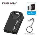 Nuiflash Fast speed Mini Pendrive 4GB USB Flash Drive 32GB 16GB 8GB Metal Waterproof Pen Drive 64GB 128GB USB Stick Flash Drive