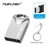 Nuiflash Fast speed Mini Pendrive 4GB USB Flash Drive 32GB 16GB 8GB Metal Waterproof Pen Drive 64GB 128GB USB Stick Flash Drive