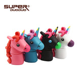 New Style Cartoon Unicorn Pen Drive 64gb 32gb usb flash drive 128gb cute horse pendrive real capacity 4gb 8gb 16gb memory stick