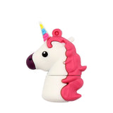 New Style Cartoon Unicorn Pen Drive 64gb 32gb usb flash drive 128gb cute horse pendrive real capacity 4gb 8gb 16gb memory stick