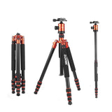 Zomei Z818 Heavy Duty Professional Portable Magnesium Aluminium Travel Tripod Stand Monopod for Digital SLR DSLR Camera Tripod